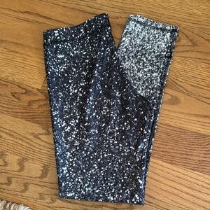 Terez Monochrome Speckled Leggings